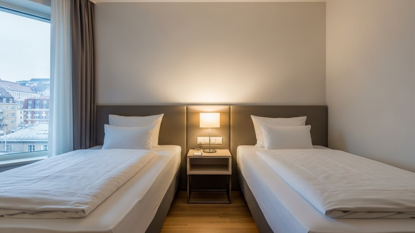 Номер 2 — Номер с двумя раздельными кроватями